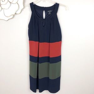 En Focus sleeveless colorblock dress relaxed fit